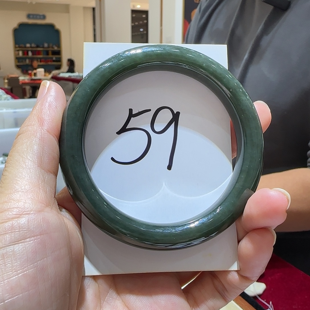 和田玉未镶嵌手镯986