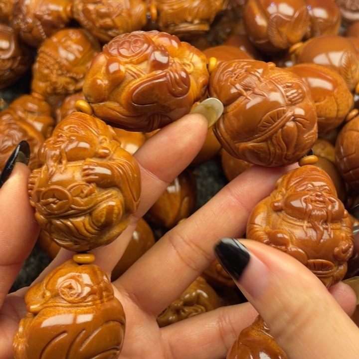 橄榄核吊坠测*橄榄核