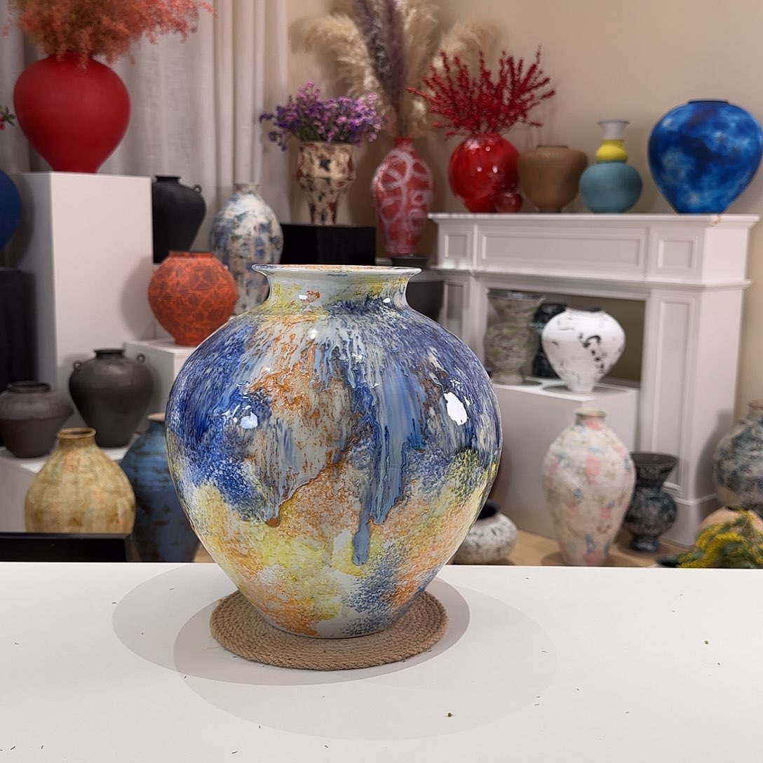 摆件景德镇陶瓷花瓶