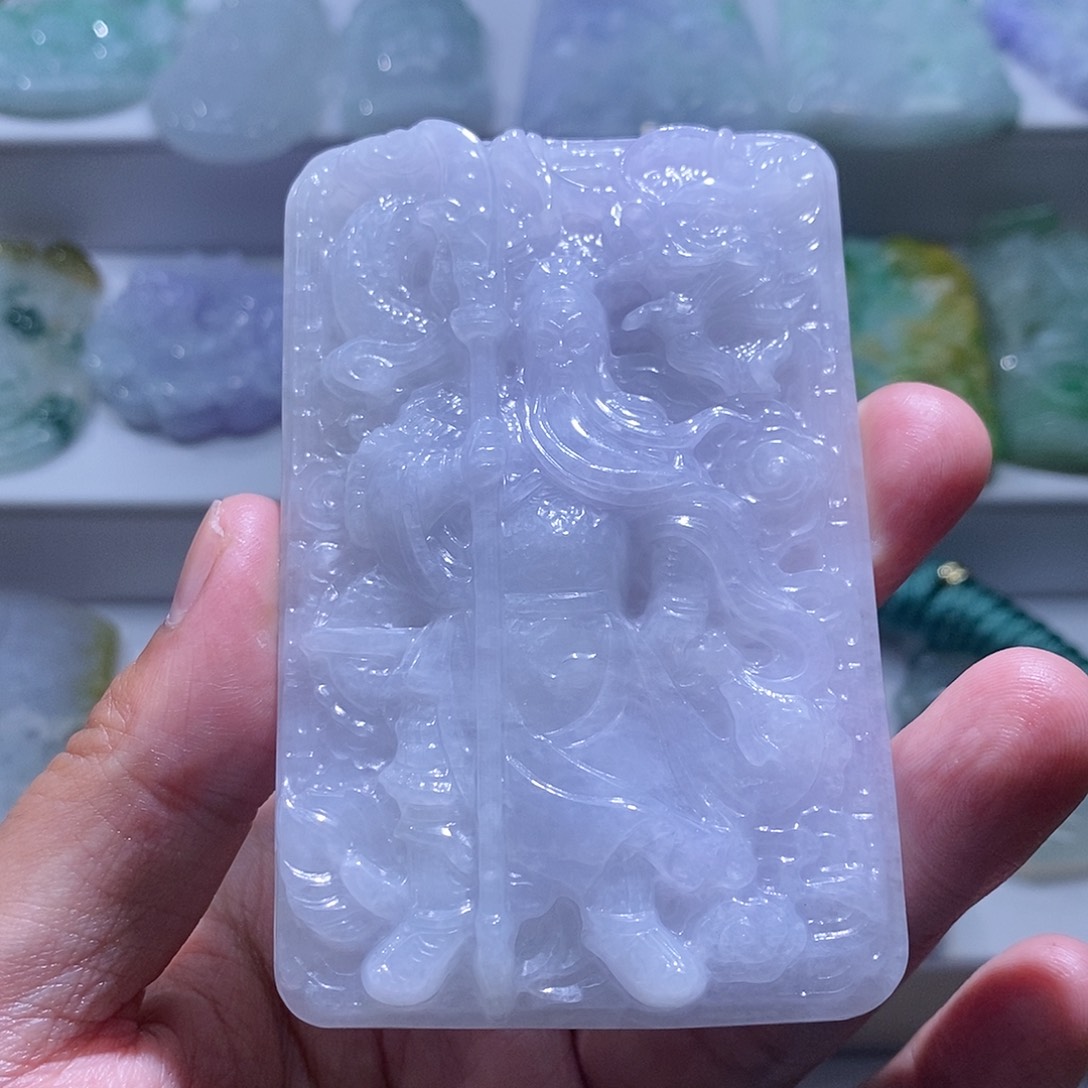 【闪购商品】翡翠颈饰未镶嵌关公