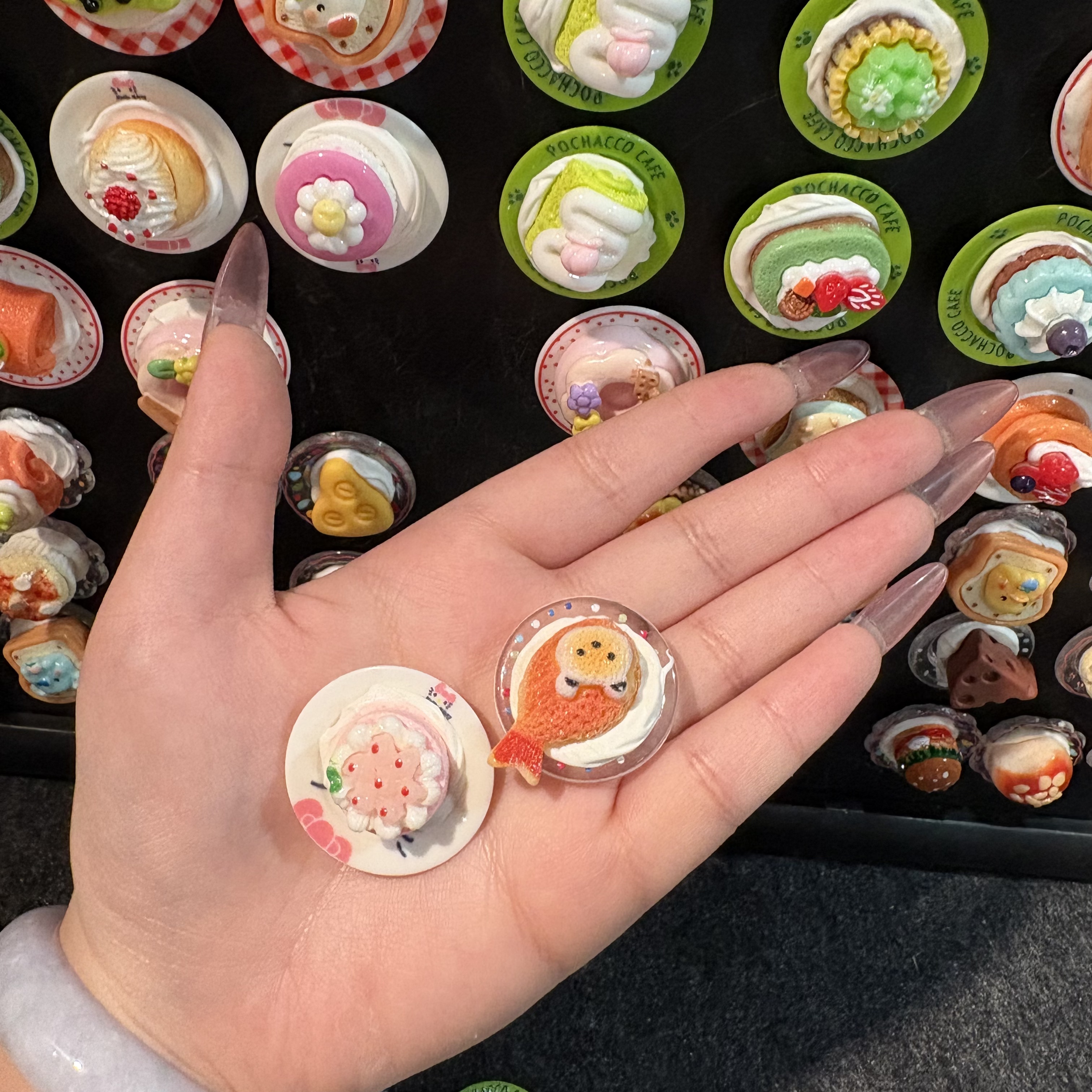 【冰箱贴对对碰】奶油胶小鼻嘎冰箱贴 树脂食玩