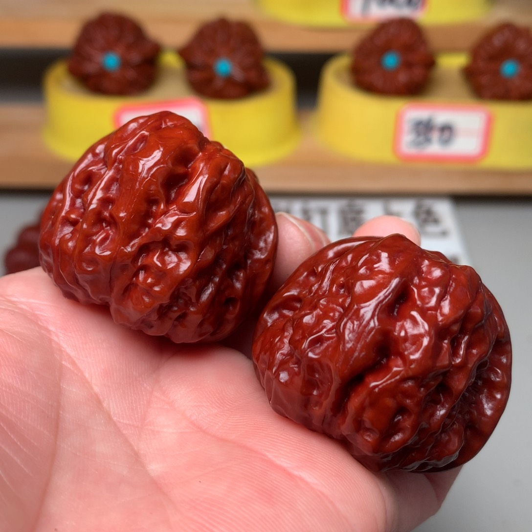 文玩核桃把件蛤蟆头