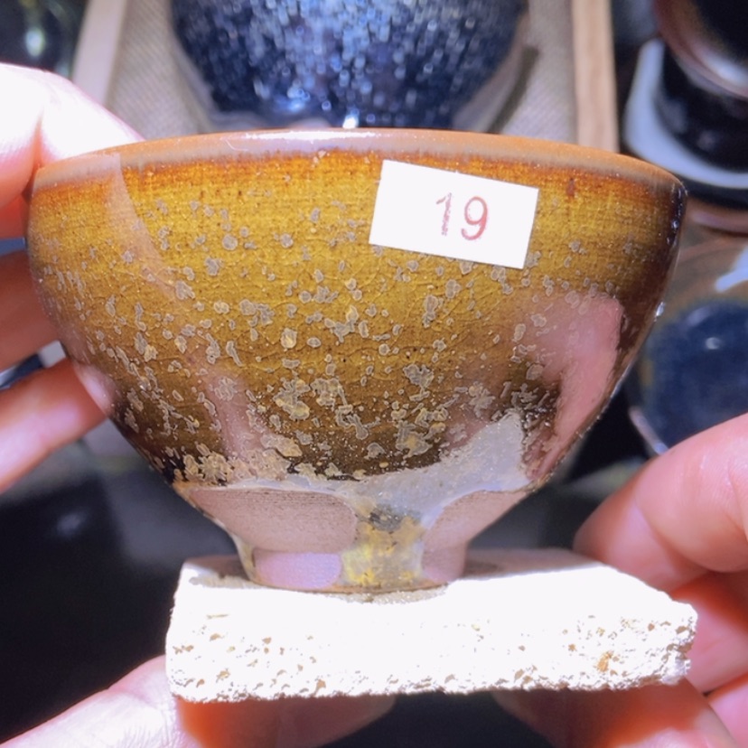 【闪购商品】茶盏原矿原釉龙窑柴烧