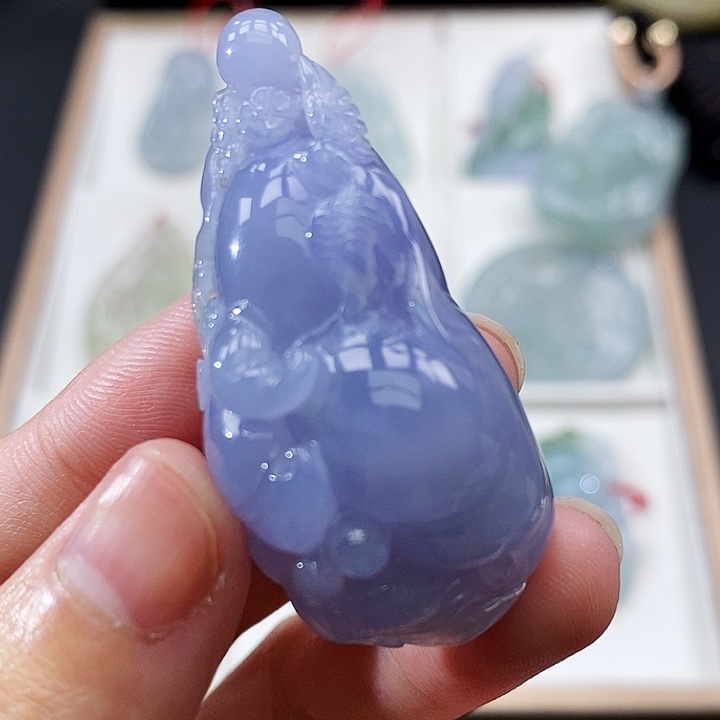 颈饰未镶嵌翡翠账***销缅甸翡翠a货