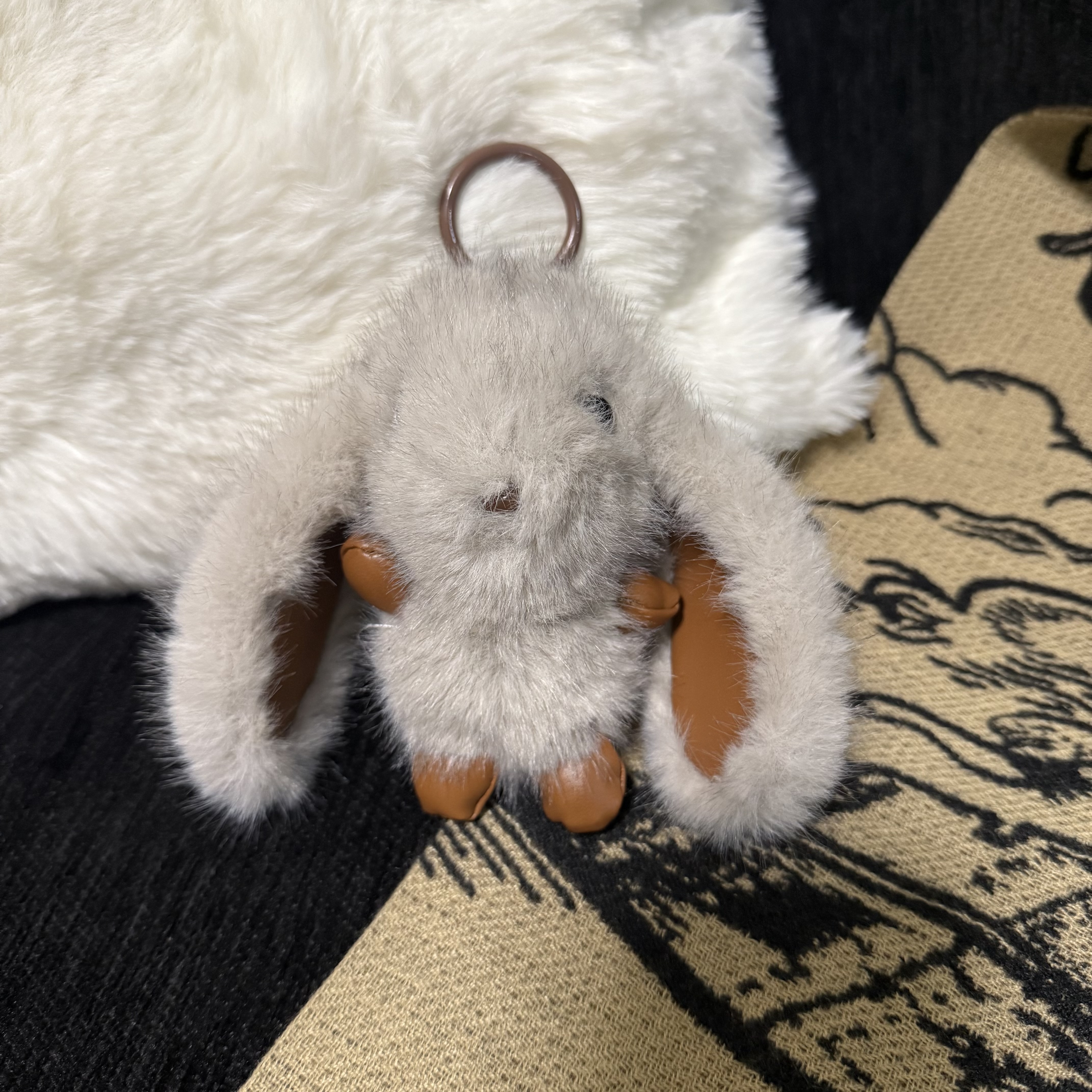 小兔子玩偶包挂