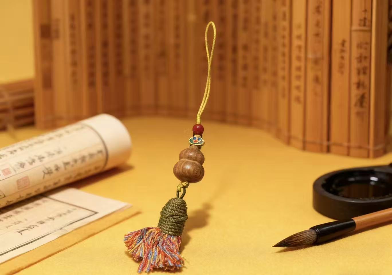 木质手机链（无礼盒）645