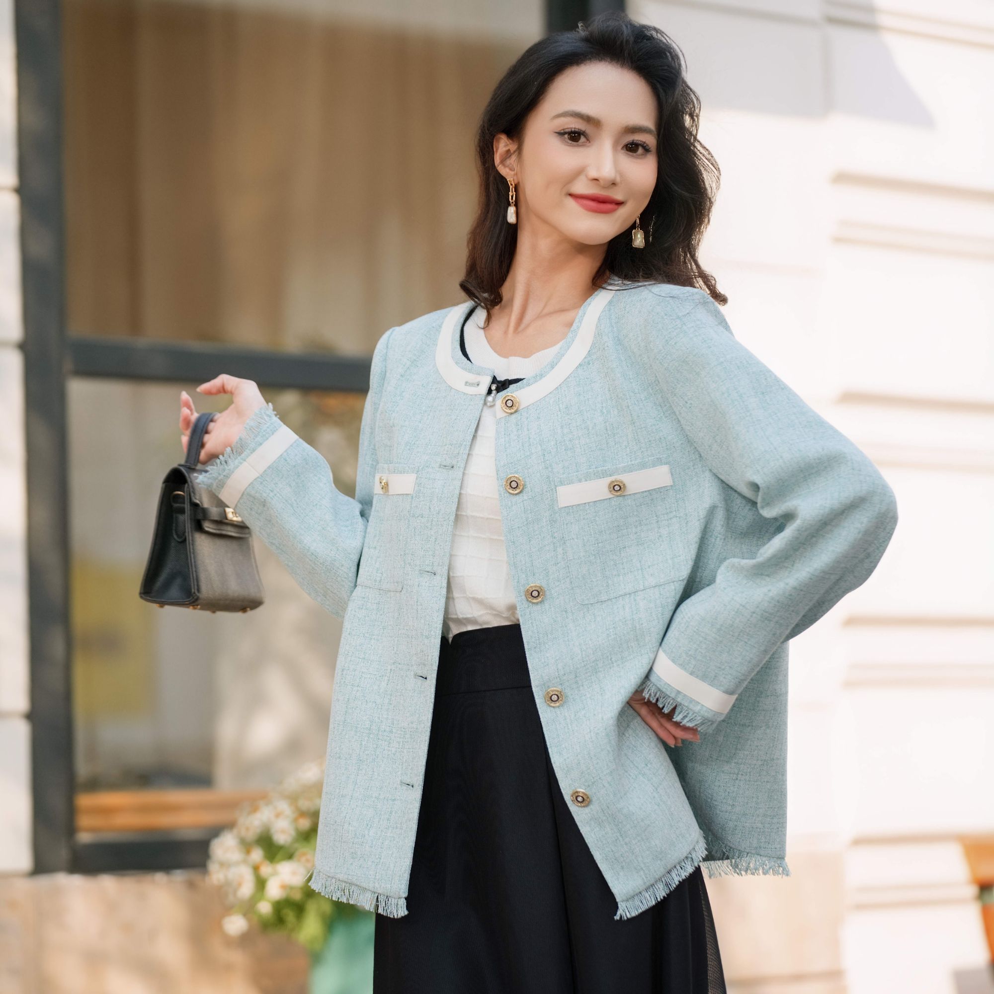 蒂伦真好精致淑女大码女装12