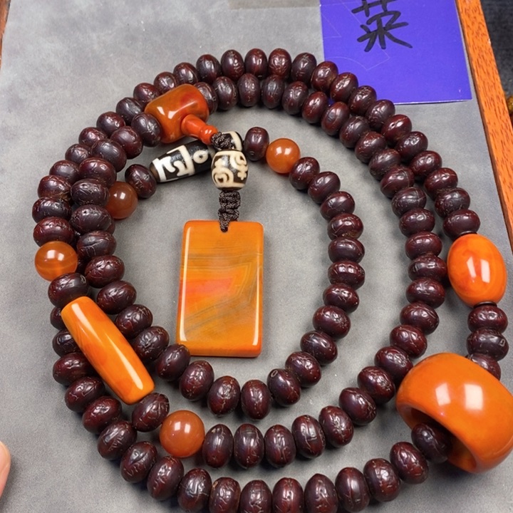 凤眼菩提吊坠风*刃凤眼