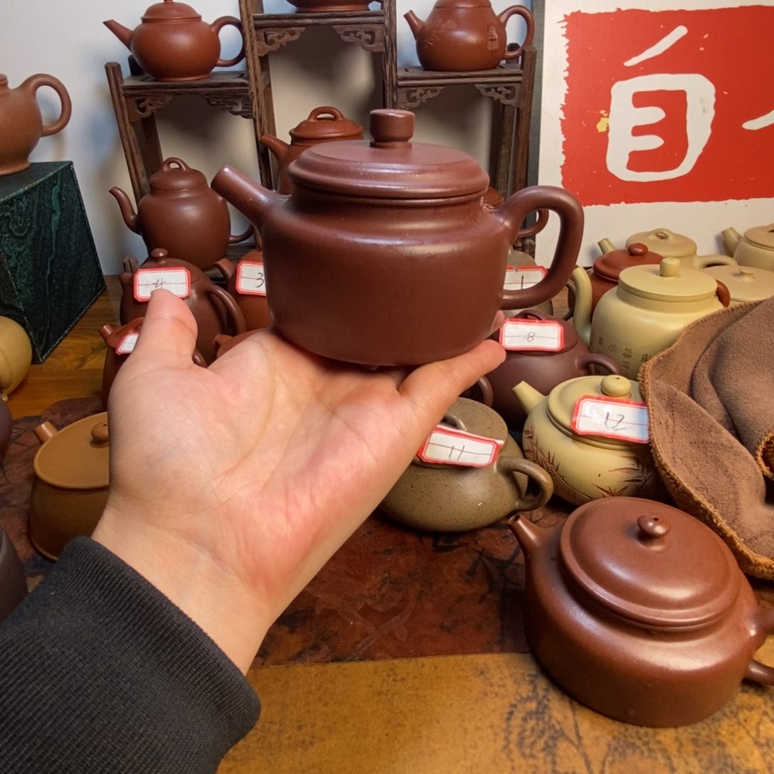 酷****用紫泥德钟 半手工 紫砂壶