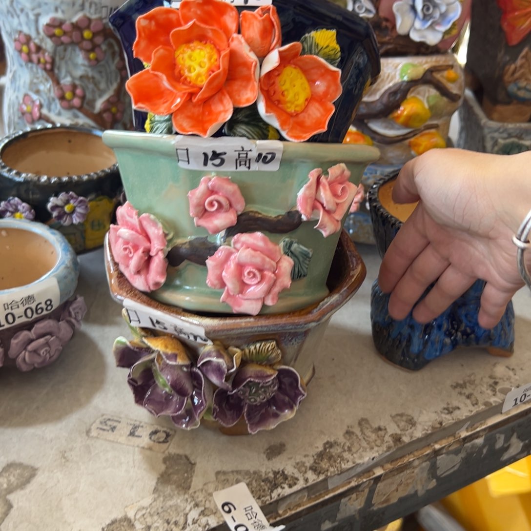 花盆，拍满20发货，退款拉黑