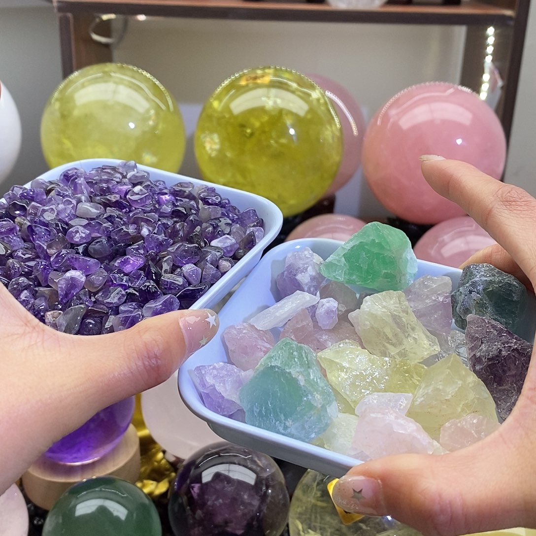 未镶嵌珠宝半成品水晶20