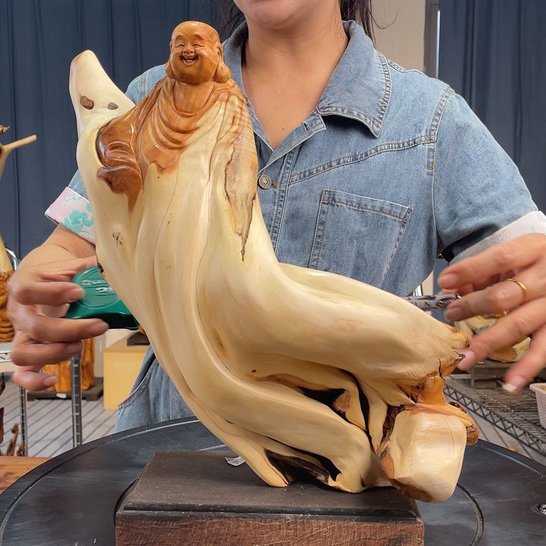 柏木（崖柏）随型摆件