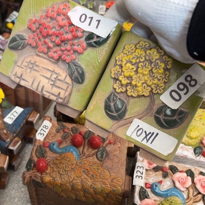 粗陶材质多肉花盆