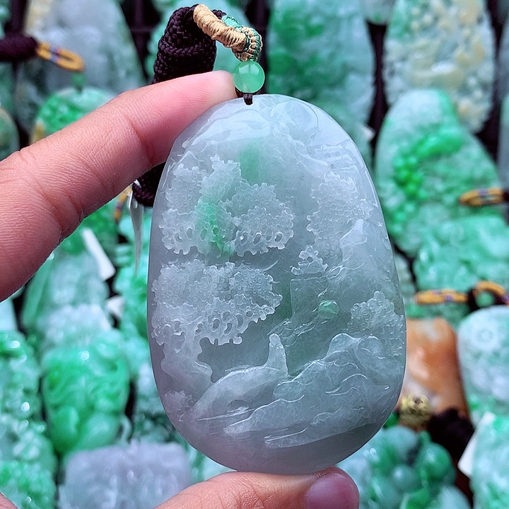 翡翠吊坠(不含链)未镶嵌