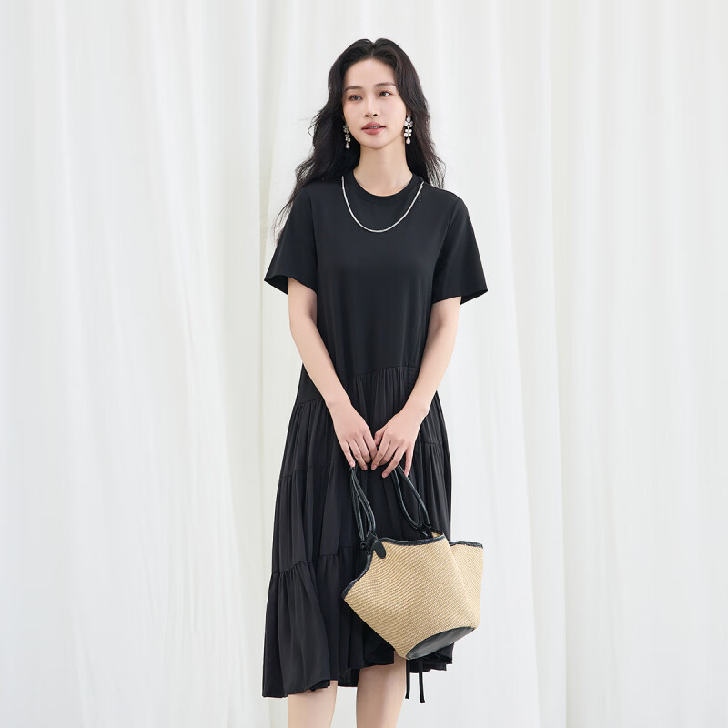 【柠檬专属】佳人苑连衣裙女夏季新款J429032