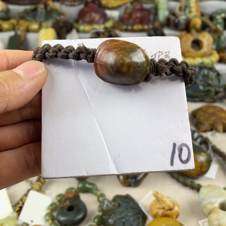 岫岩河磨玉（透闪石质玉）未镶嵌珠宝奇石