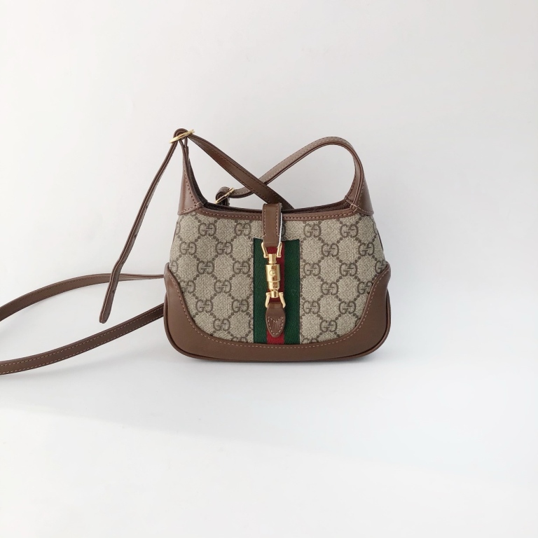 95新 GUCCI/古驰 安洁利严选 古驰jackie单肩包 WHZ411250 