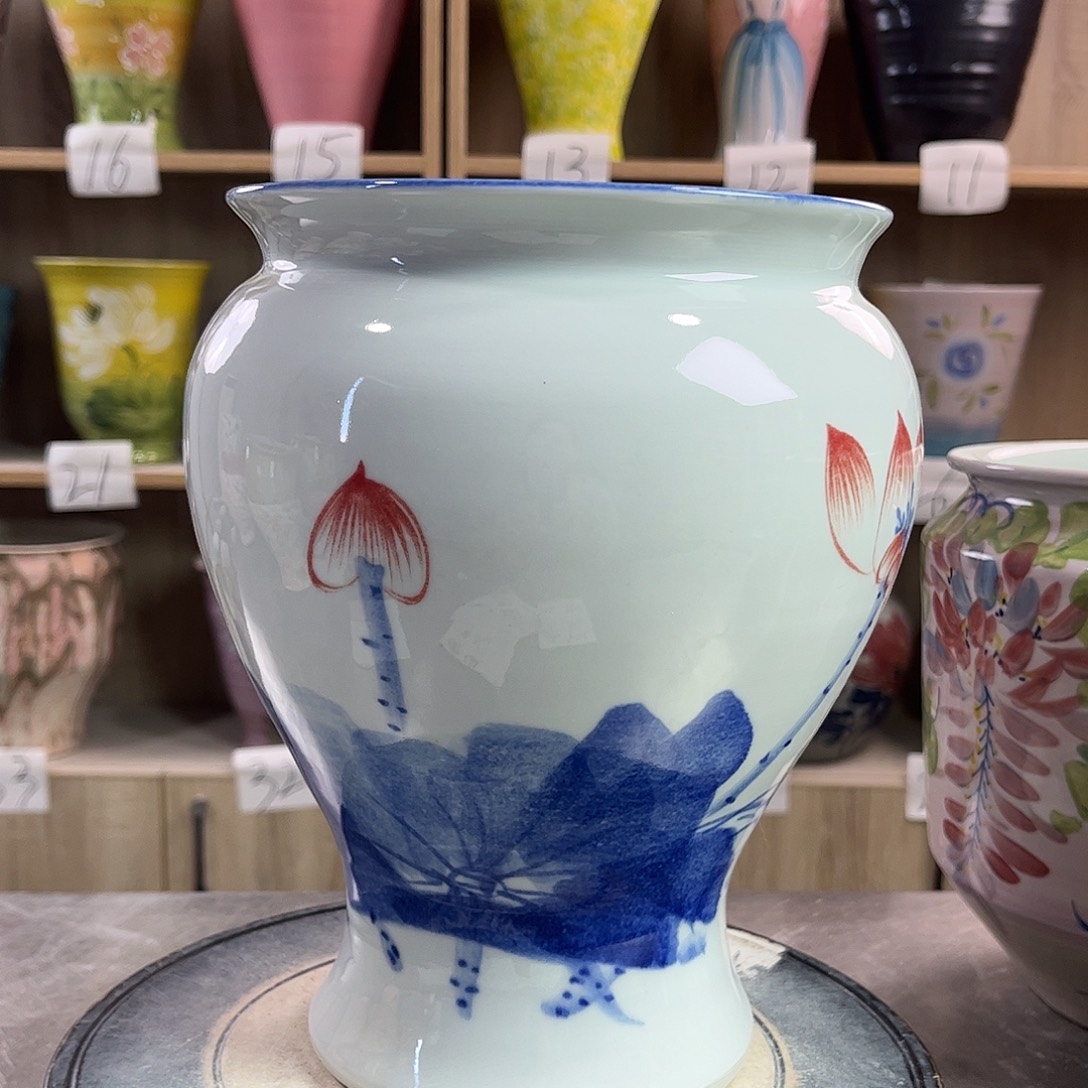 景德镇陶瓷花盆花盆