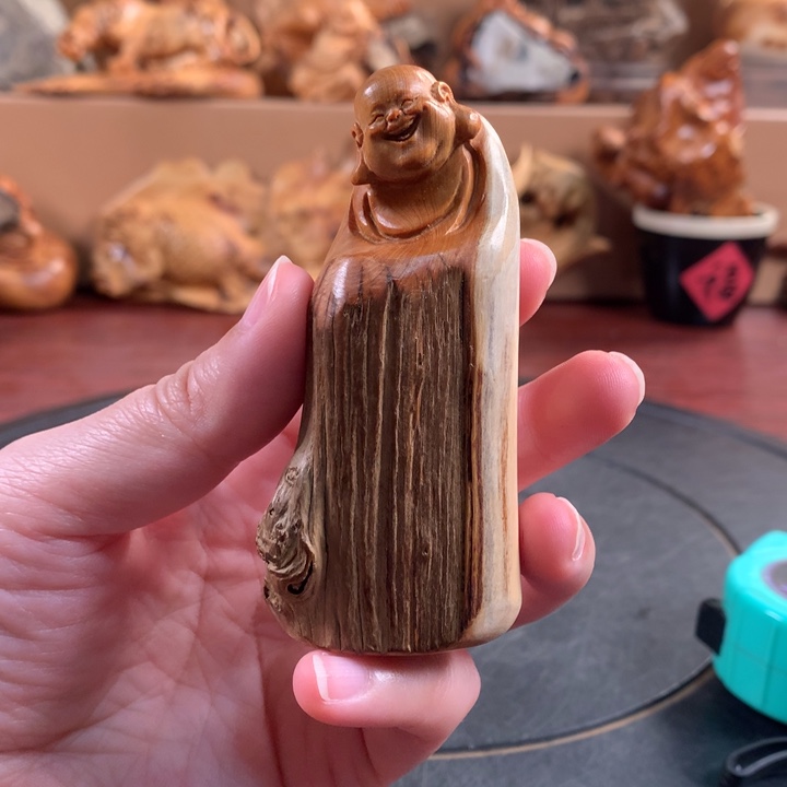 柏木（崖柏）根雕手把