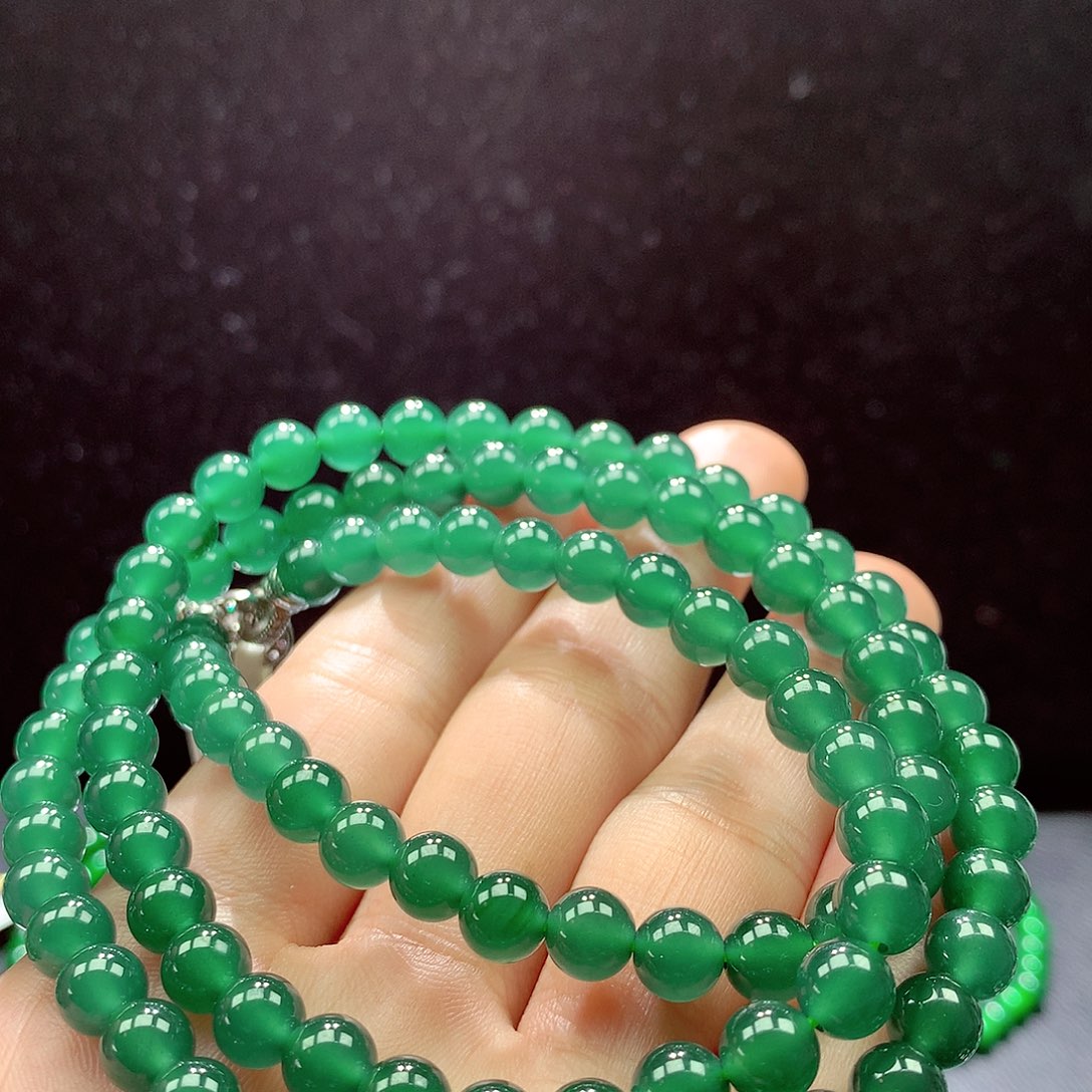 翡翠手链未镶嵌项链