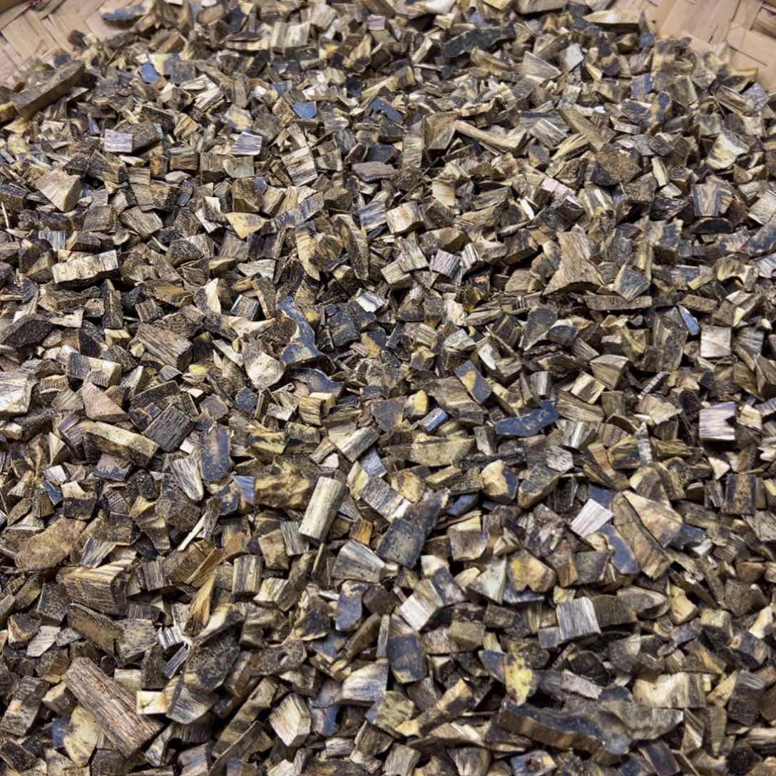 沉香沉香碎屑绿棋糖结碎料200克