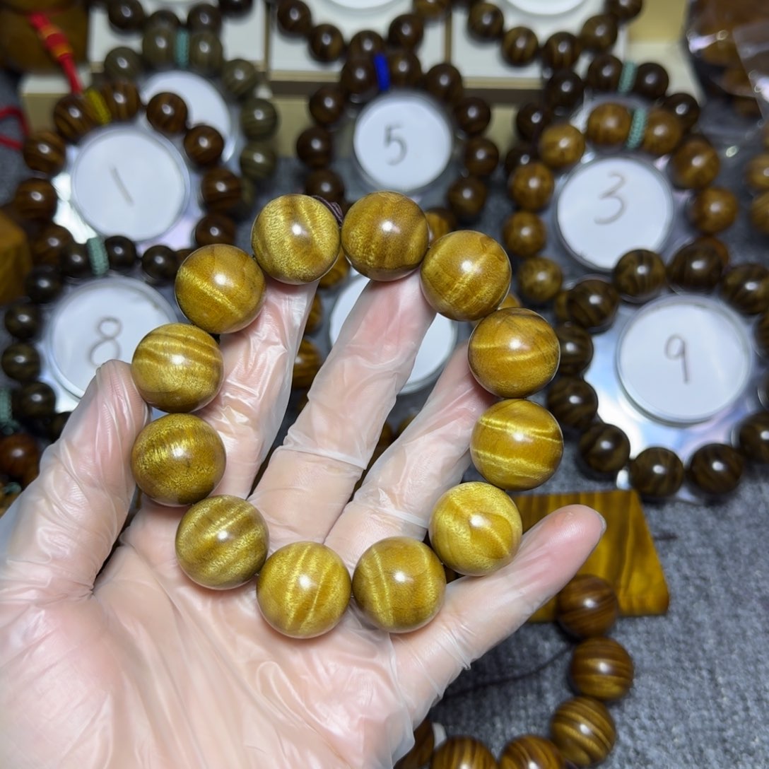 金丝楠手串/手链金丝楠木2.0