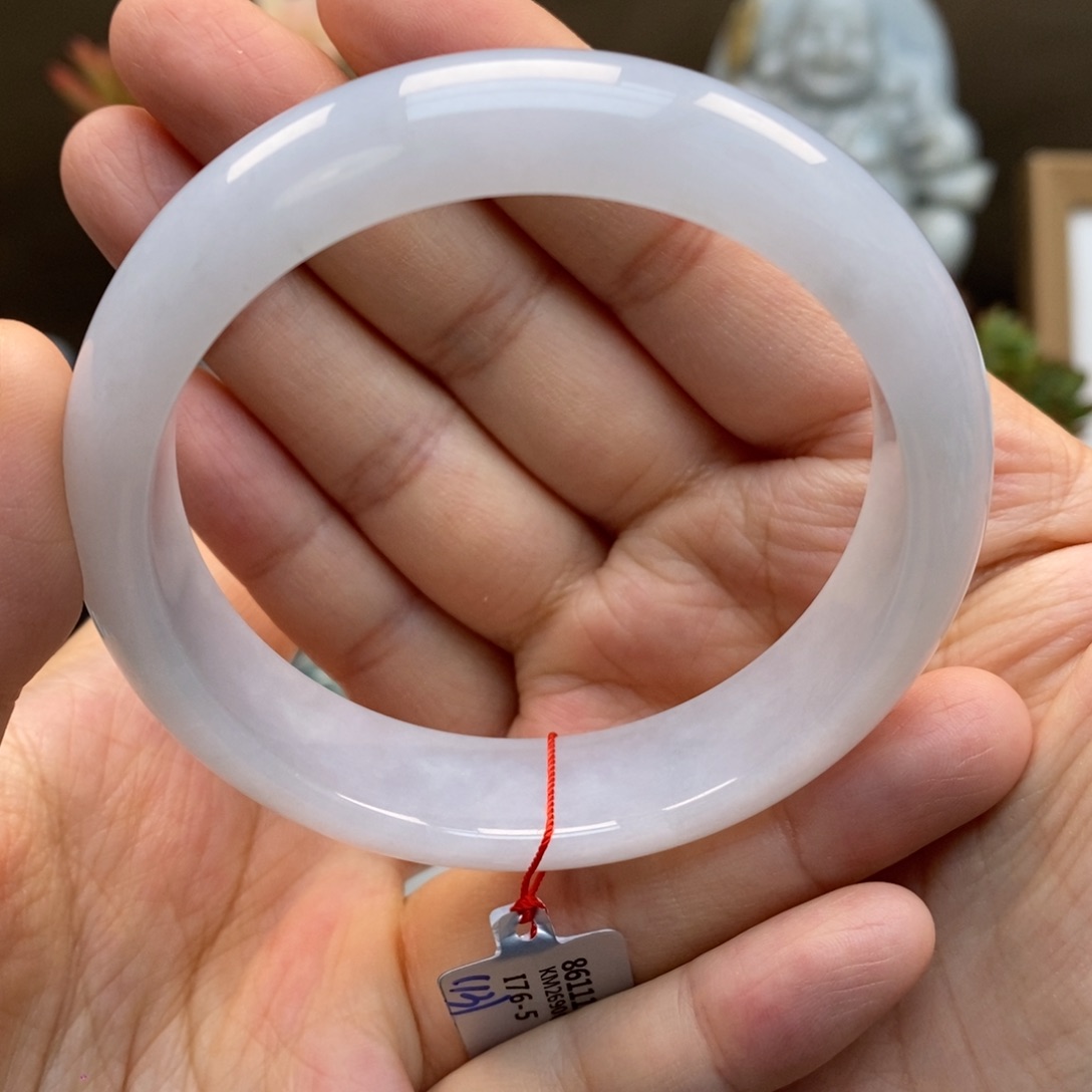 翡翠未镶嵌手镯天然