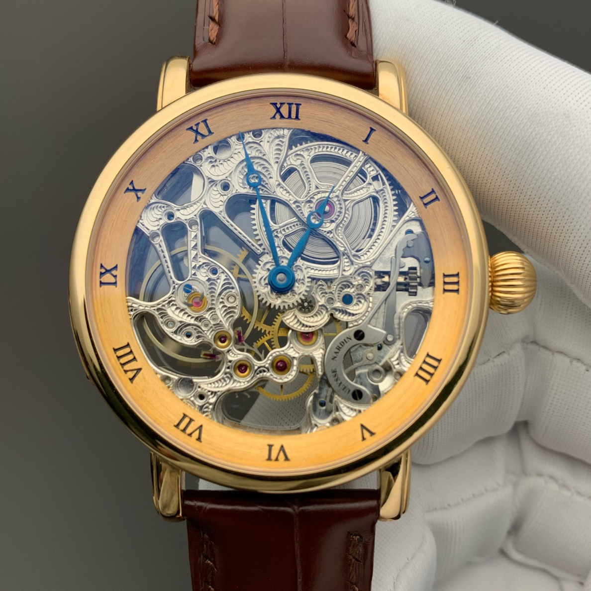 99新 Ulysse Nardin/雅典 3006｜43.5表径｜玫瑰金工价33万9