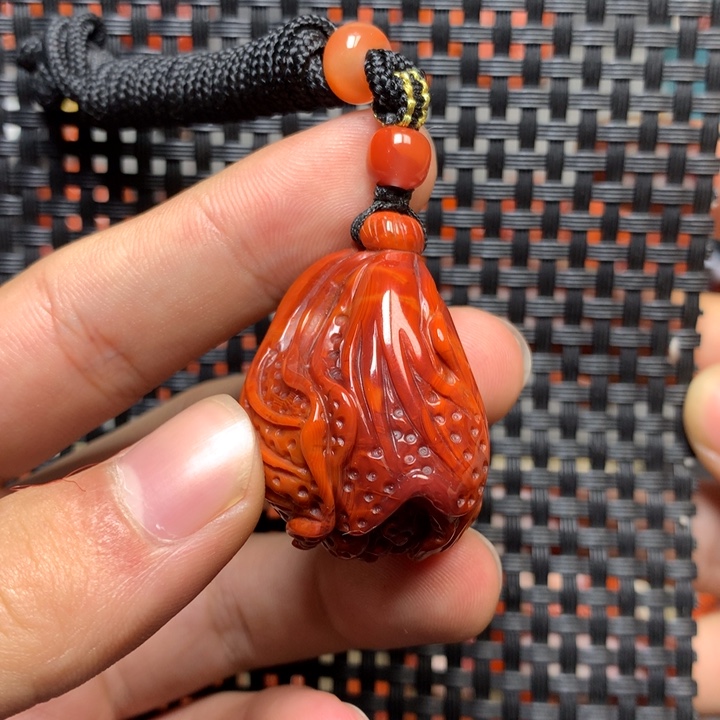 吊坠(不含链)未镶嵌南红玛瑙步****机