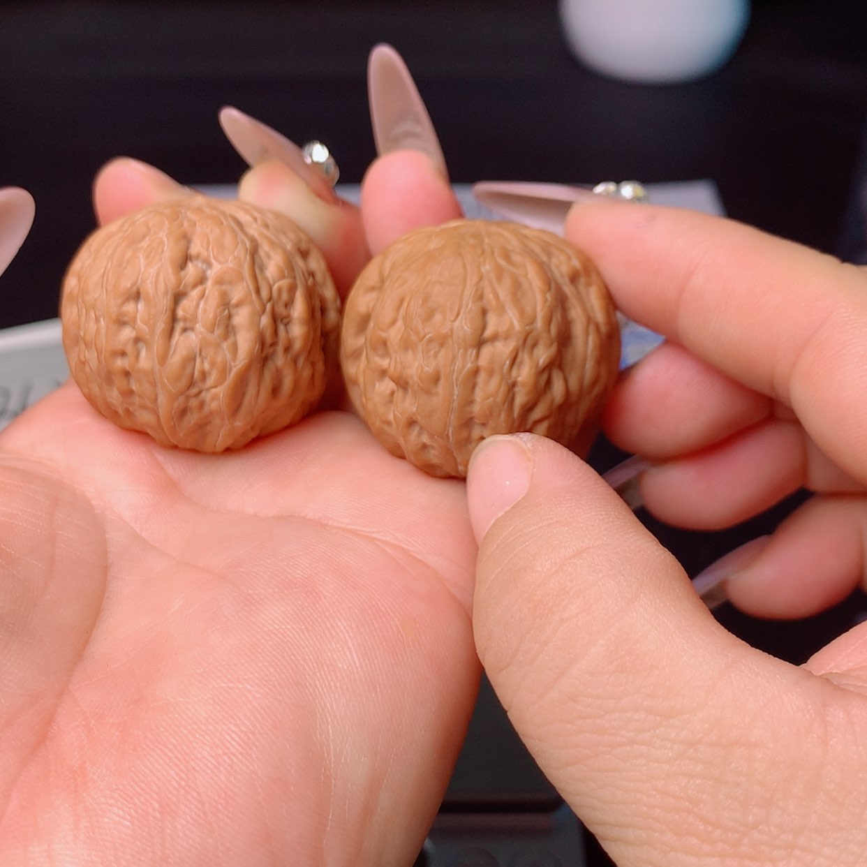 【闪购商品】文玩核桃把件铁锤37