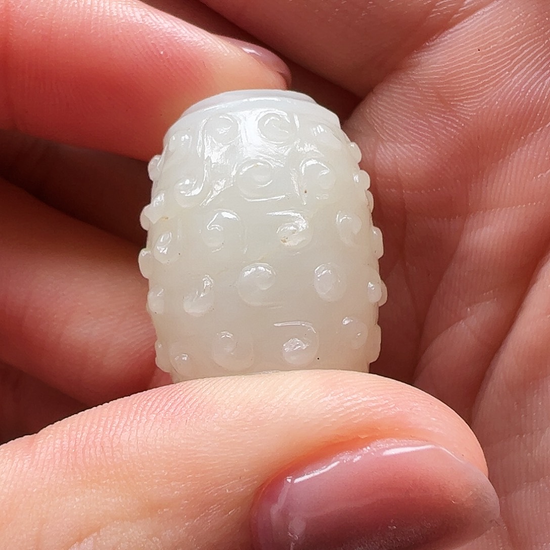 和田玉颈饰未镶嵌福*