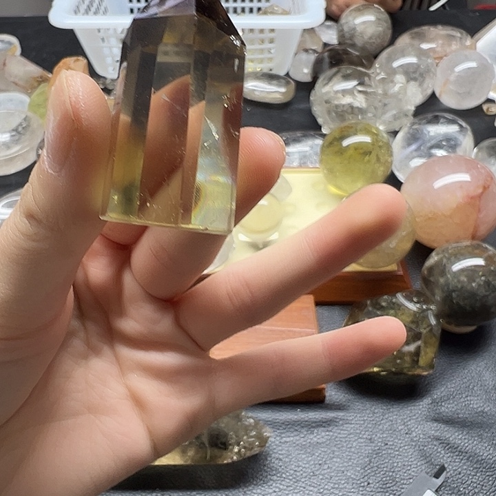 未镶嵌水晶珠宝半成品242水晶