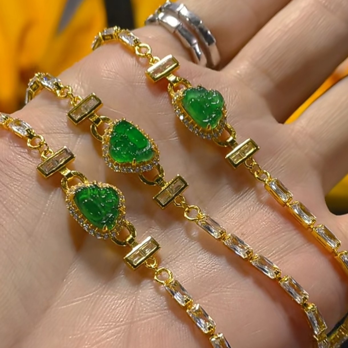 天然A货翡翠假一罚四（多样性发货拍一发一）