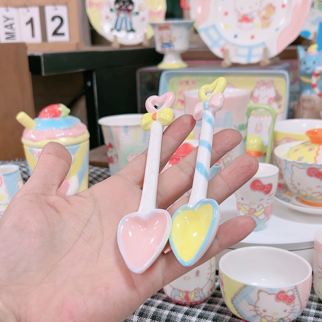 可爱陶瓷高温手作