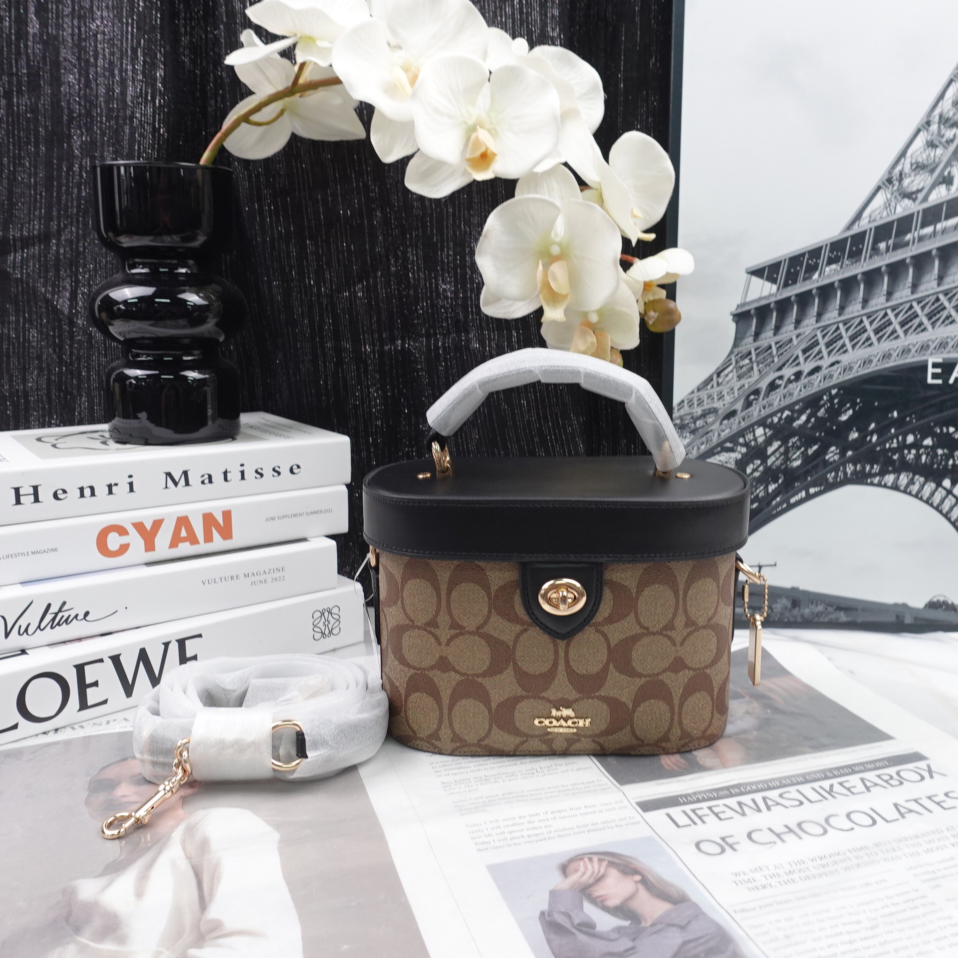 95新 COACH/蔻驰 单肩包/T10226063