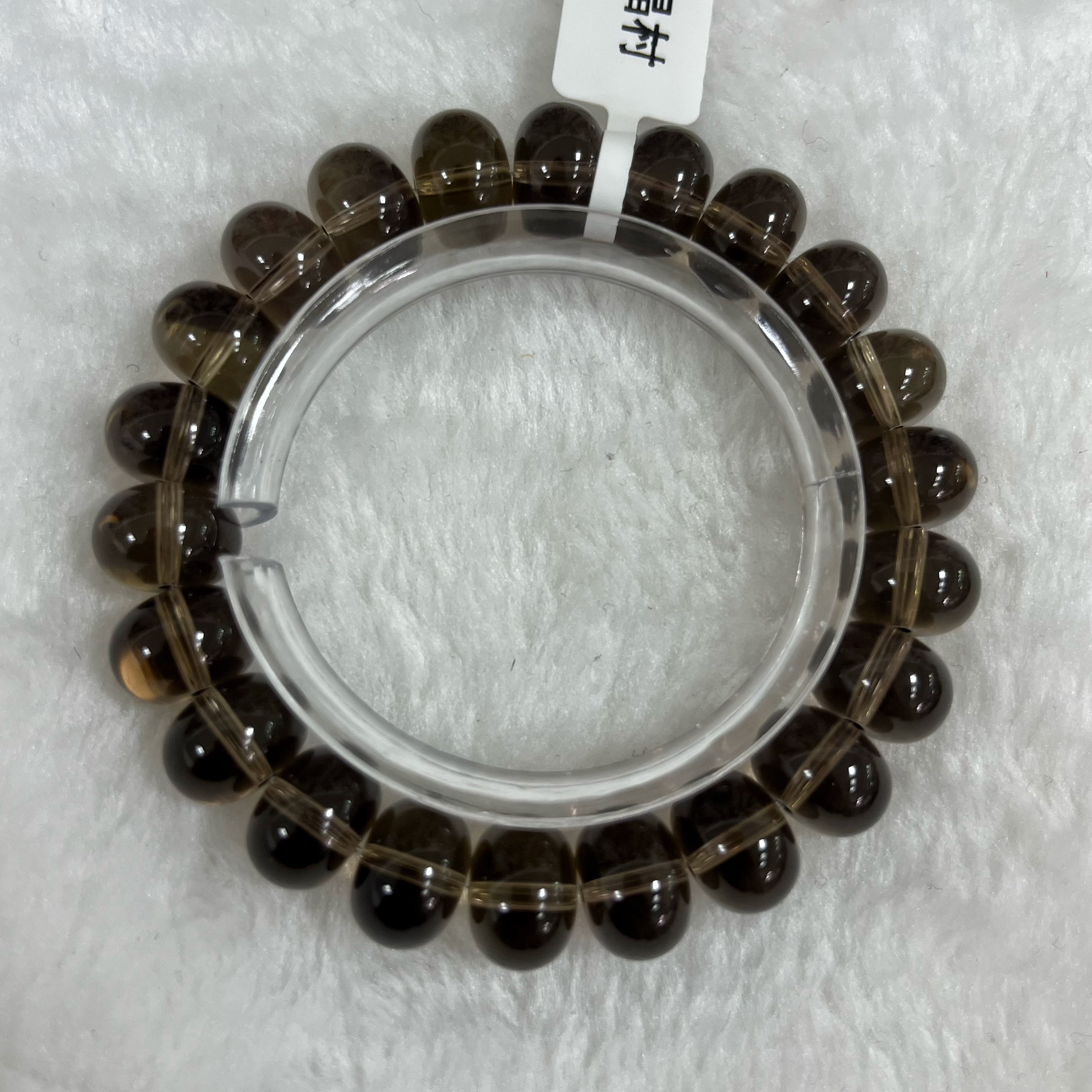 H146稀缺茶利姆茶水晶算盘珠手串时尚百搭多样性发货只发一件