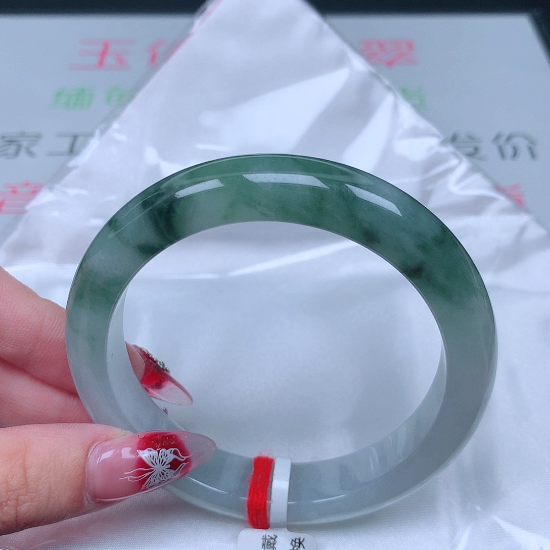 翡翠手镯未镶嵌57 57 57