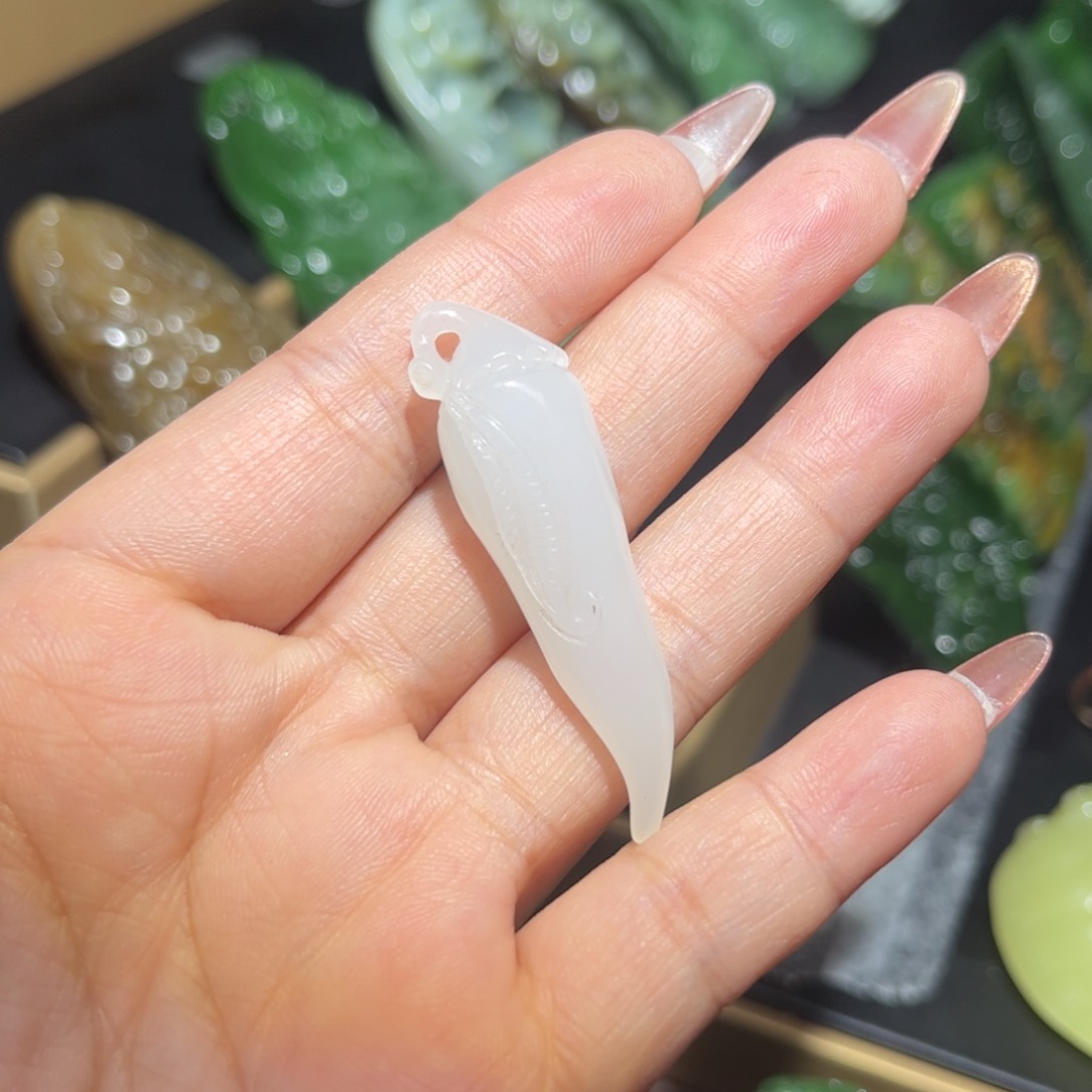 和田玉挂件未镶嵌