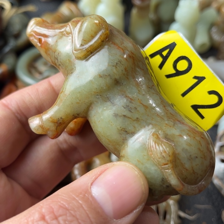 和田玉颈饰未镶嵌恭**喜