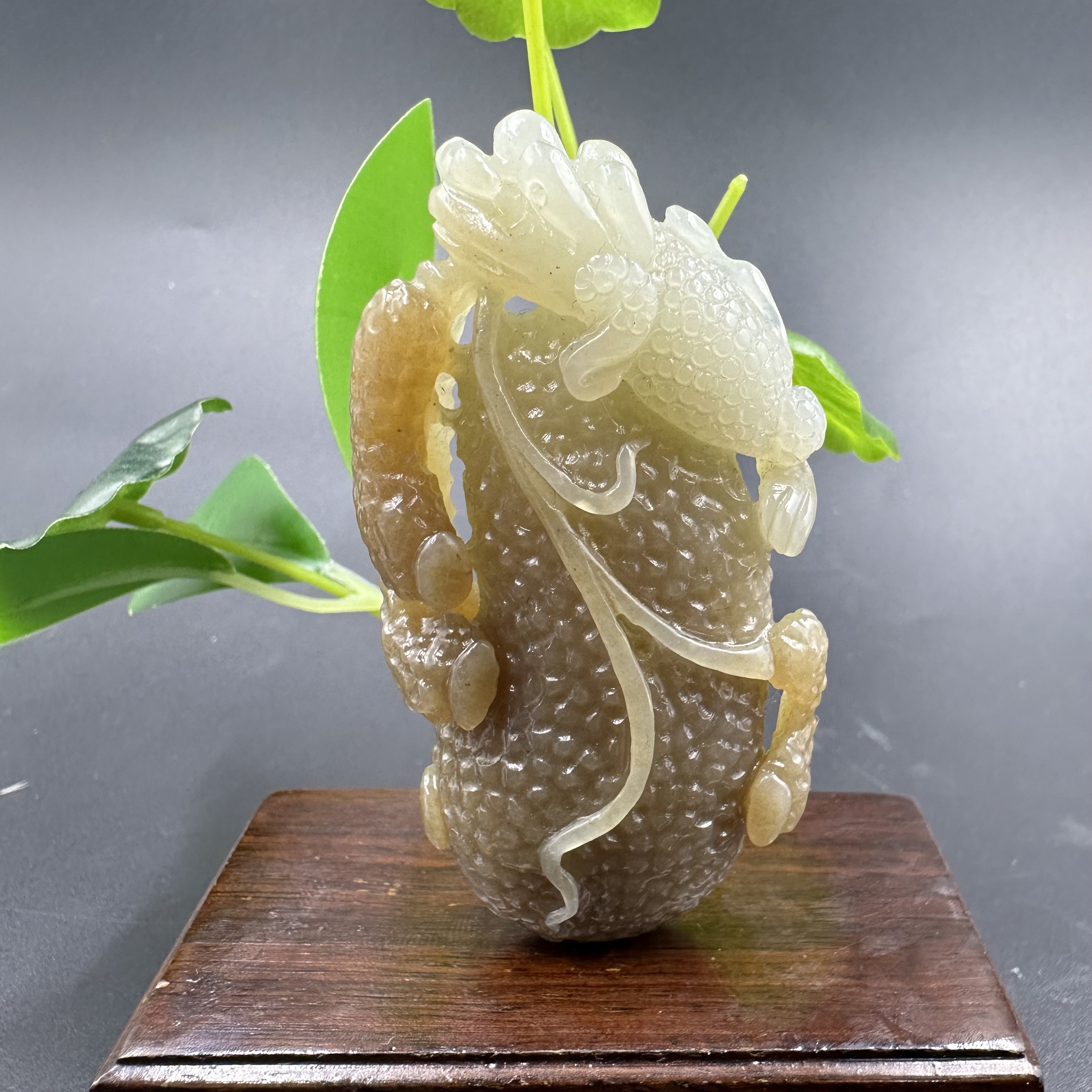 A1645 和田玉手把件 WXG40101001