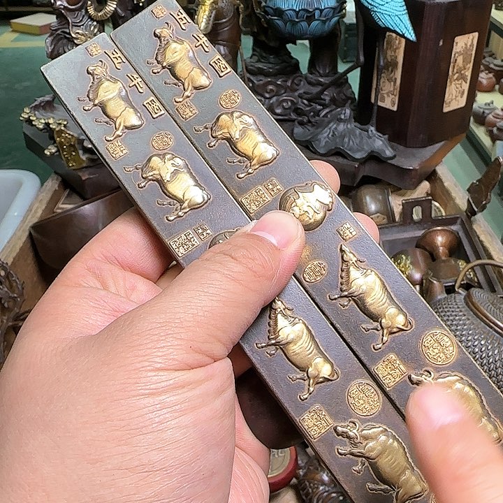 铜器办公室茶室摆件