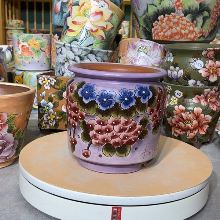 红陶景德镇艺术手绘作品