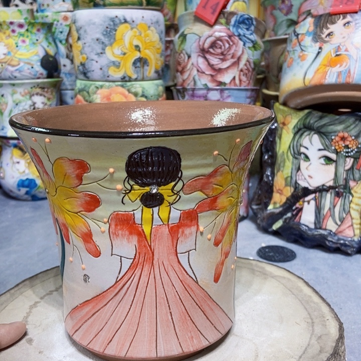 景德镇艺术手绘作品