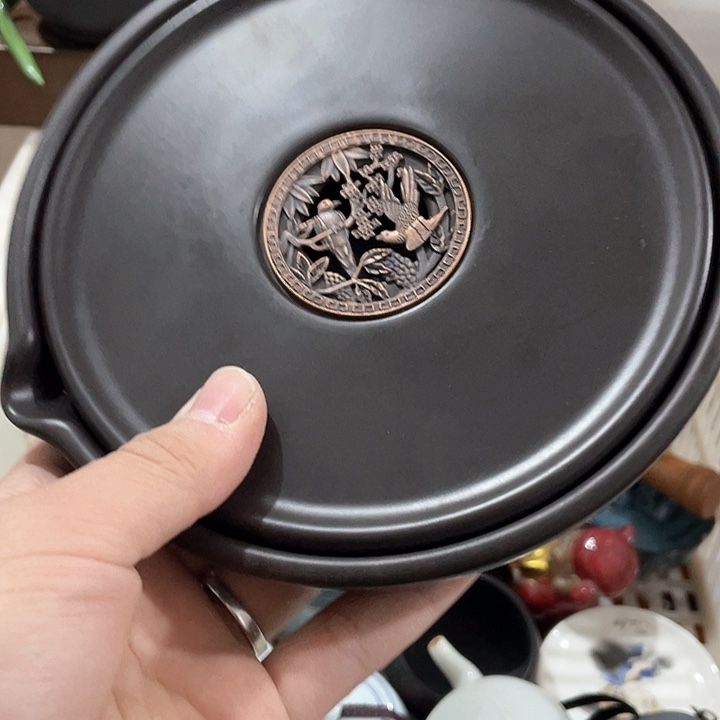 陶瓷茶具全部清清完回家过年