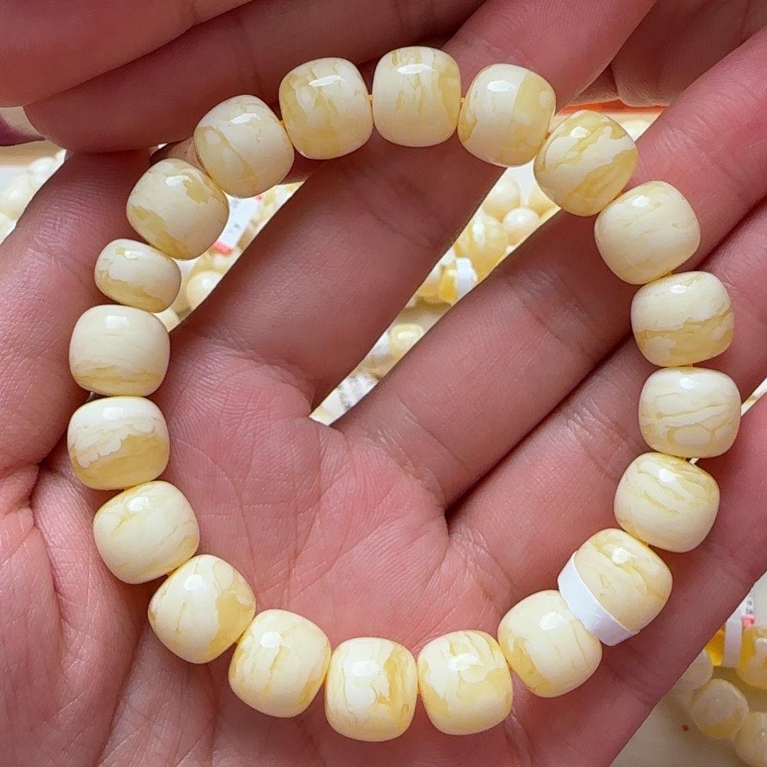 琥珀手链未镶嵌蜜蜡