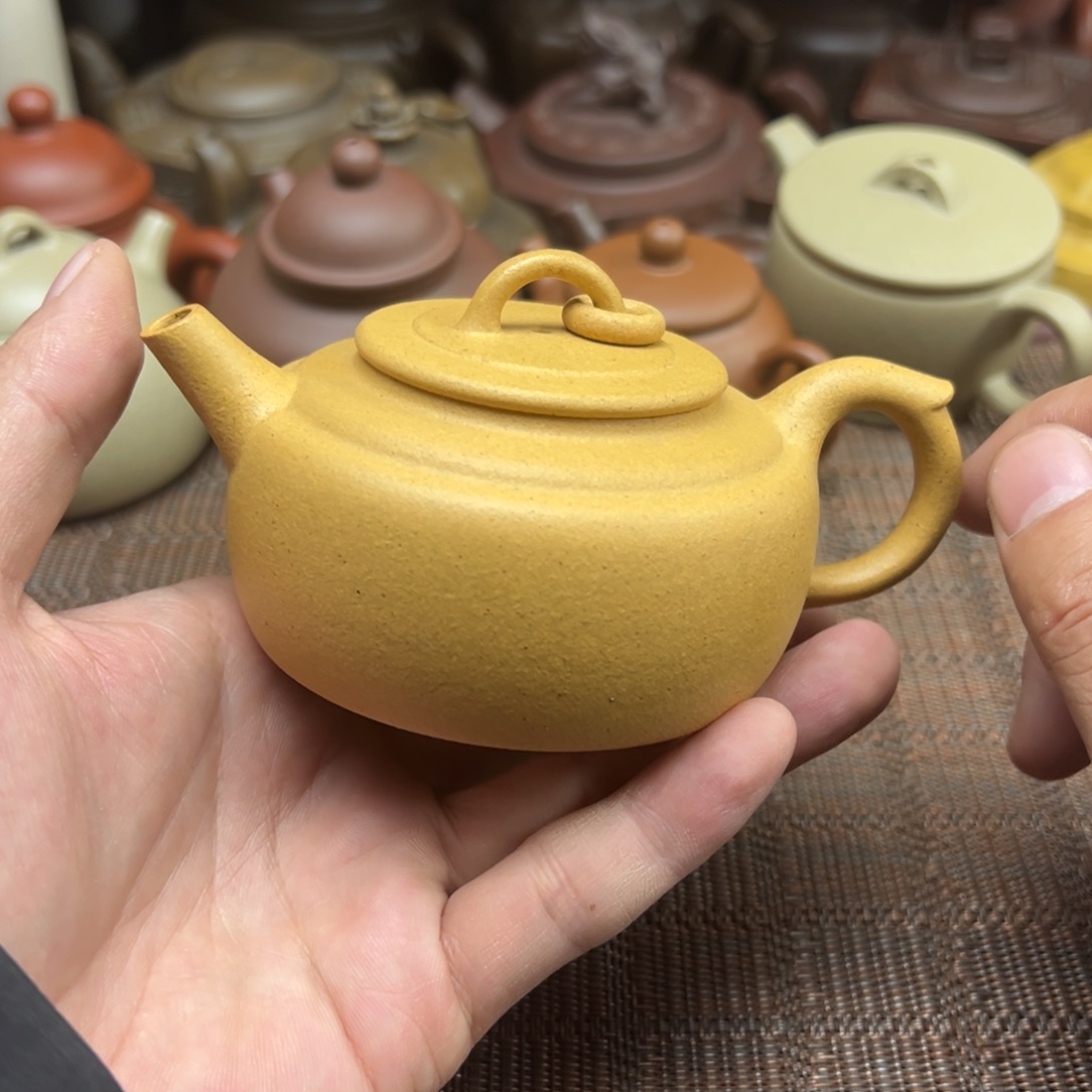 茶壶紫砂宜兴原矿紫砂壶150毫升容量