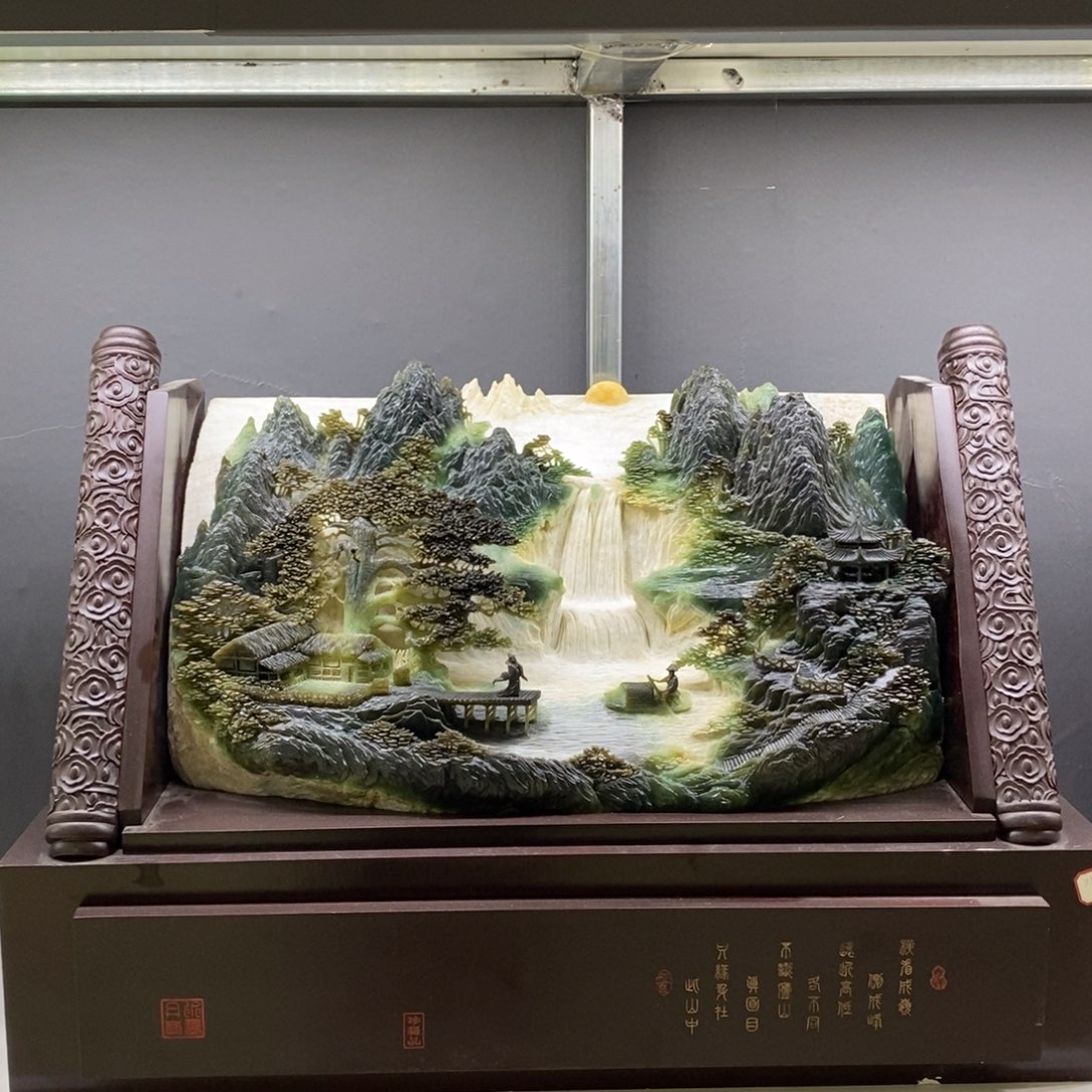 【闪购商品】绿泥石云母质玉（岫岩玉）珠宝奇石未镶嵌