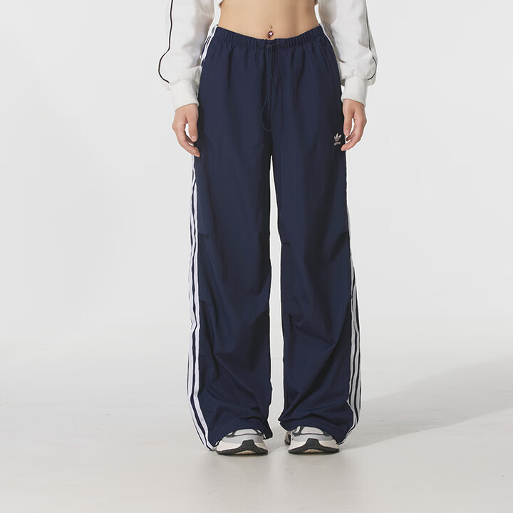 adidas/阿迪达斯新款舒适柔软亲肤百搭针织运动裤流光风KF9614