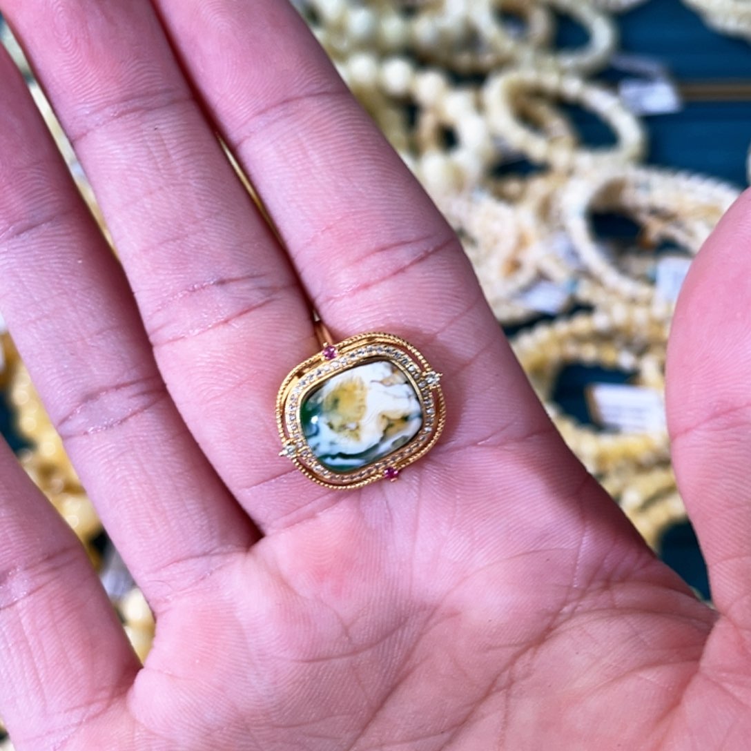 琥珀裸石未镶嵌DY241124D001-WR