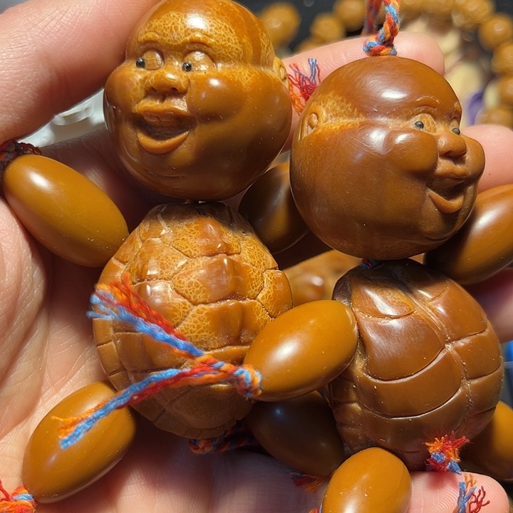 大****橄榄核手串/手链大榄富贵人生